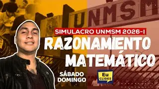 🔥 SOLUCIONARIO SIMULACRO SAN MARCOS 2026 1 🔢 RAZONAMIENTO MATEMÁTICO UNMSM 🤜  ÁREAS A B C D E