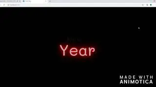 Text Glow Animation CSS