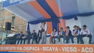 PRIMERA PIEDRA CARRETERA  MITO ACO VICSO SICAYA CHUPACA