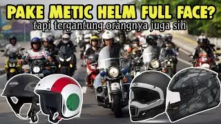jenis jenis helm yang cocok dipadukan dengan karakteristik motornya