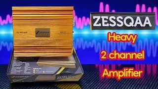 Best in budget , Heavy 2 channel amplifier, Zessqaa audio, 2 channel + Mini mono amplifier