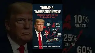 🇺🇸 TRUMP&rsquo;S TARIFF SHOCKWAVE Massive Tariffs on Top Trading Partners @Usaselfapply