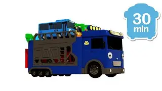 Strong the Powerful Rescue Truck! 🚛| 30min Rescue Team Nursery Rhymes | Tayo Rescue Team Songs
