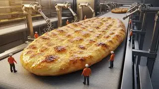Inside a Kulcha Factory | Traditional Bread Made at Industrial Scale (Full Process)