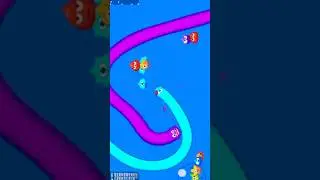 WORMS ZONE.IO BEST MOMENT GAMEPLAY ,,,,WORM HUNT.#shorts