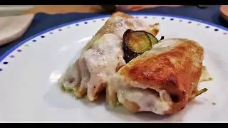 CREPES CON SALMONE E ZUCCHINE