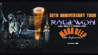 Raekwon & Mobb Deep 30th Anniversary Tour #thepurpletape #theinfamous