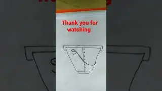 Water storage container drawing || @VTdrawing22