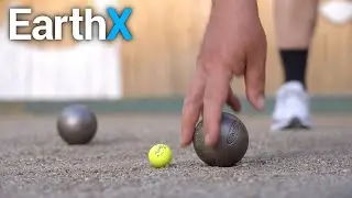 Garrett Learns P&eacute;tanque | Bike to Bites | EarthX