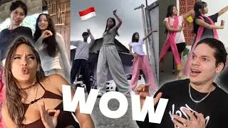 Latinos react to INDONESIAN DANCERS that went viral on Tiktok/reels
