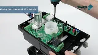 Montage des Ersatzteilsets &bdquo;Getriebemotor&ldquo; auf den Aquastar Control
