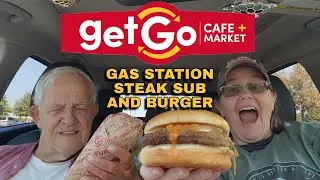 Get Go Steakhouse Burger and Bistro Steak Sub Review #foodreview #gasstationfood #fastfood