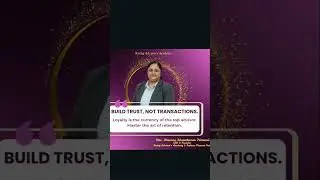 Build Trust,Not Transactions #shorts #shortsfeed #financialplanning #licadvisor #finance #viral