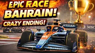 Last-Lap Chaos! 😱 Williams WIN at Bahrain league racing. Amazing ending!!!