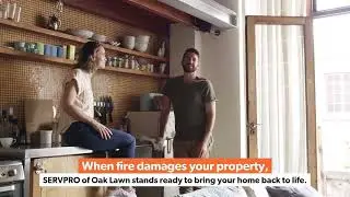 If soot and smoke cause damage, SERVPRO of Oak Lawn is Here to Help&reg;