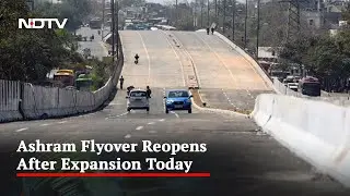 First Drive At Newly-Inaugurated Delhi's Ashram Flyover