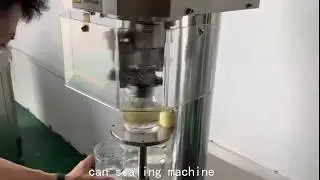 semi auto desktop can seaming machine table top round cans closing equipment seamer closer