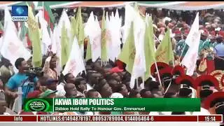 Ibibios Hold Rally To Honour Gov Emmanuel