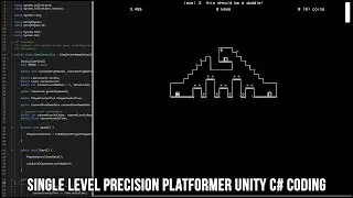 single level precision platformer &ndash; unity c# coding (№1)