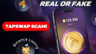 Is TapSwap Real or Fake | TapSwap Withdrawal Crypto | Authentic Fake | Review