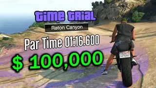 GTA 5 Online: Raton Canyon Time Trial ⏱️🏁