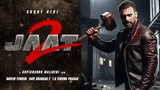Jaat 2 first look!Sunny deol!A gopichand!Coming soon!2026 #jaat
