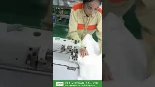 SEWING THE LIFTING LOOP FOR 5 LOOP BIG BAGS - MAY ĐAI CẨU CHO BAO JUMBO 5 QUAI
