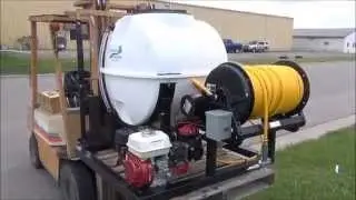 Lawn Care Skid Sprayer - 100 Gallon - Hypro Pump - River Bend Industries