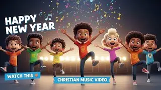 Happy New Year  | Jesus Loves Me | Kids Christian Dance Music Video