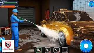 Power Car Washing & House Cleaning Game 3D - #gameplay