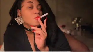 ASMR 🙂&zwj;↕️TOXIC AUNTIE SMOKE IN YOUR FACE 
