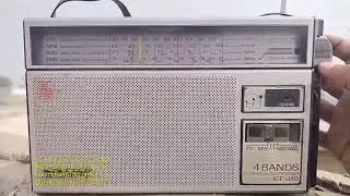 27 FM stations received with out external antenna on Sony ICF J40 