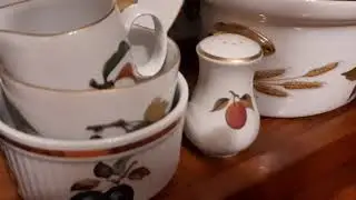 Royal Worcester Evesham China Set