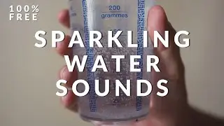FREE SPARKLING WATER SOUND EFFECTS | POURING SPARKLING WATER | Royalty free sound effect