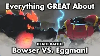 Everything GREAT About DEATH BATTLE -- Bowser Vs Eggman (Mario Vs Sonic)! -- IndieWins