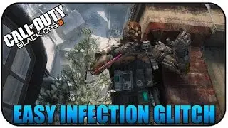 Black Ops 3 Multiplayer Glitches: Easy Infection God Mode Ontop of Map Glitch 