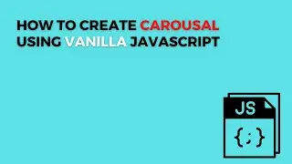 how to create a carousel using vanilla JavaScript || Image slider using JavaScript