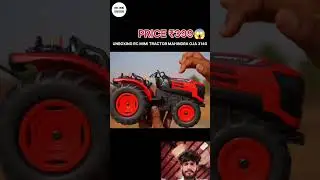 UNBOXING RC MINI TRACTOR MAHINDRA OJA 3140