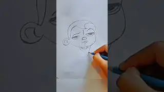 Draw Like a PRO! 5 Easy Steps to Create Baby Boss #shorts
