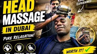 $2.20 Dubai Head Massage ASMR💆&zwj;♂️ 🇦🇪