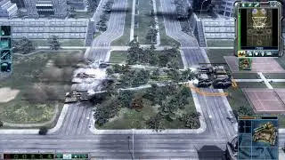 Command and Conquer 3 : Kane's Wrath - Mammoth Tank VS Super Mammoth Tank