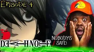 LIGHT'S UNBELIEVEABLE PLAN!  | DEATH NOTE EPISODE 4  BLIND REACTION