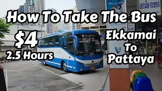 How To Take The Bus From Bangkok To Pattaya Beach