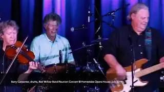 The talented Barry Carpenter, drummer for Red Willow Band.