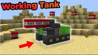 How To Make a Working Tank in Minecraft