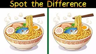 Spot-the-Difference Brain Training Video Recommended for Seniors! Great for Dementia Prevention