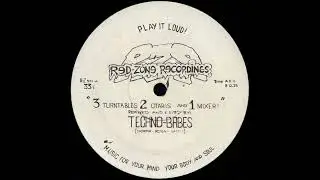 3 TURNTABLES, 2 OTARIS AND 1 MIXER! Side B * Techno-Babes * Red-Zone Records RZ501