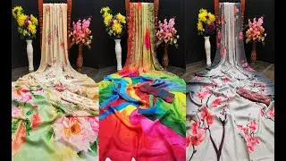 New Arrival Digital Print Art Silk Sarees With Digital Print Blouse Collections For Wholesale Price