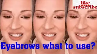 Eyebrows - pencil, pomade or gel???