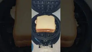 Egg Cheese Toast Waffle! #shorts
